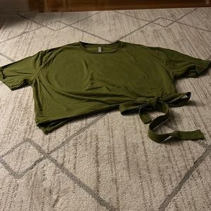 Fabletics side tie top